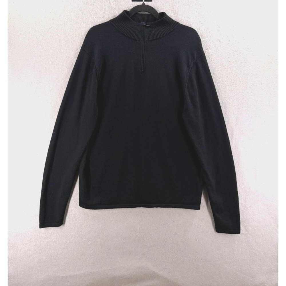 Artefact Sweater Mens XL 100% Merino Knit Quarter Zip Quiet Luxury Minimalist